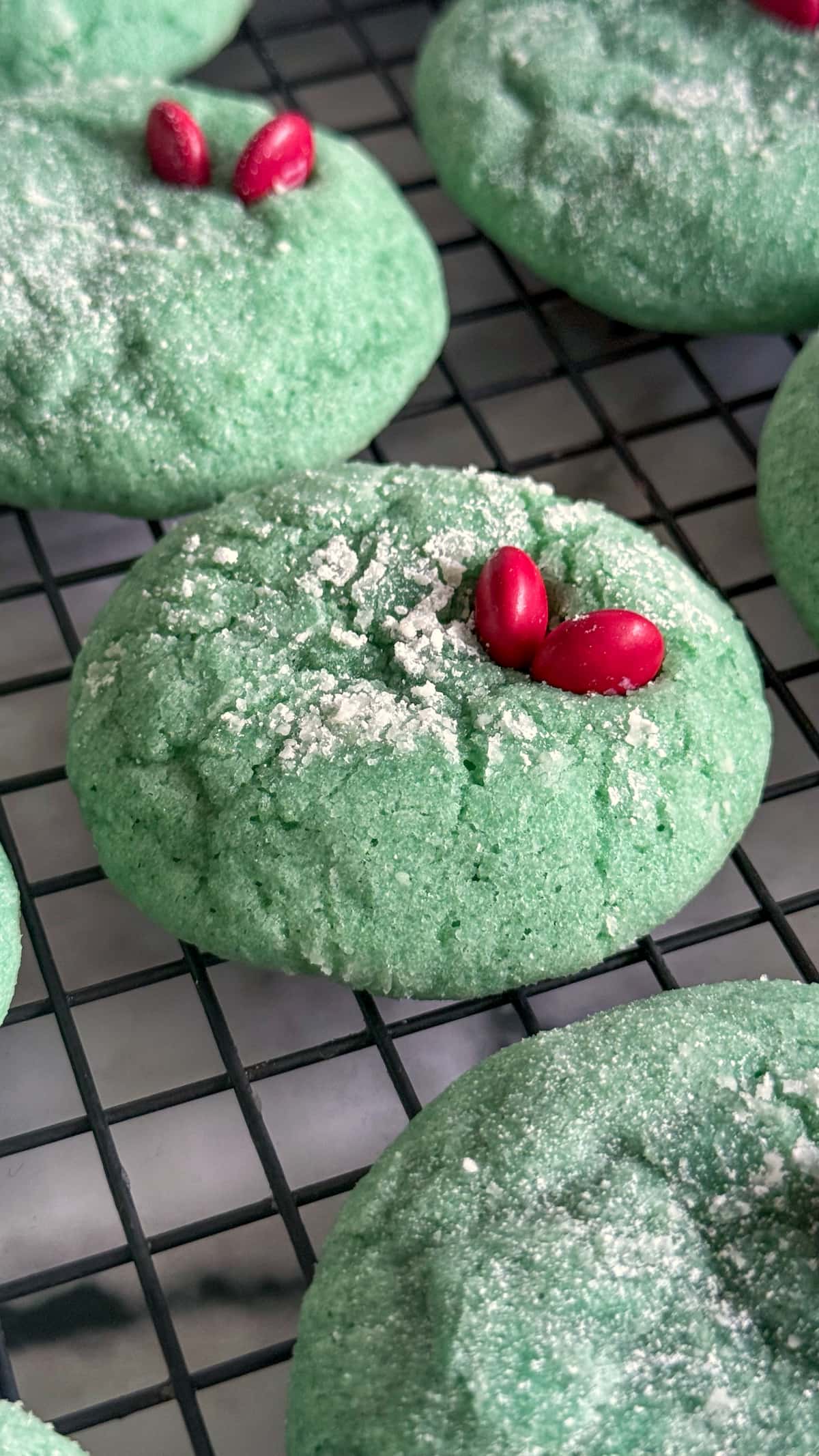 Bake Whimsical Grinch Crinkle Cookies This Christmas
